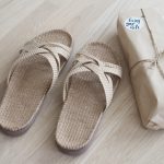 crème witte dames slippers