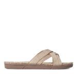crème witte dames slippers