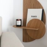 houten nachtkastje alba m