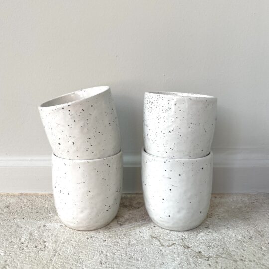 koffiekopjes gusta freckle set van 4